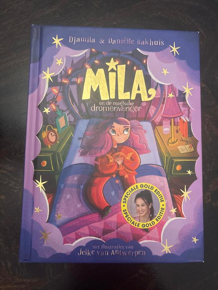 Mila en de magische dromenvanger - deel 1 - GOLD EDITIE ZGAN, Boeken, Kinderboeken | Jeugd | onder 10 jaar, Nieuw, Sprookjes, Ophalen of Verzenden