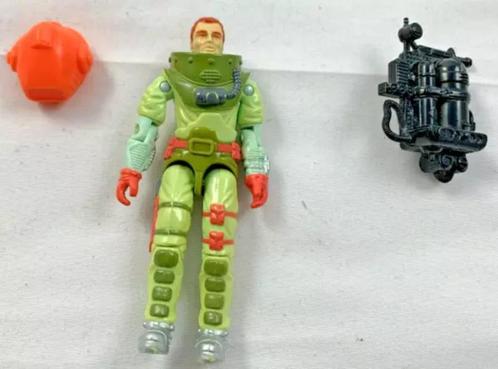 GI Joe G.I. Joe Deep Six v2 Figuur Hasbro ARAH Vintage 1989, Kinderen en Baby's, Speelgoed | Actiefiguren, Zo goed als nieuw, Ophalen of Verzenden
