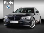 BMW 5-serie Touring 530i xDrive High Executive Stuurwielverw, Auto's, BMW, 1998 cc, Zwart, Vierwielaandrijving, 92 €/maand