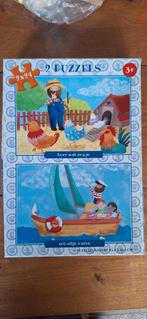 Puzzel 2x24 stukjes - Boer wat zeg je & Schuitje varen, Ophalen of Verzenden, 10 tot 50 stukjes, Zo goed als nieuw, 2 tot 4 jaar