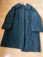 Astrakan bontjas - Maat 40, Ophalen of Verzenden, Gedragen, Maat 38/40 (M), Zwart