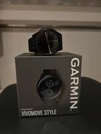 Garmin vivomove style zwart, Sieraden, Tassen en Uiterlijk, Smartwatches, Zwart, Garmin, Ophalen of Verzenden, Zo goed als nieuw