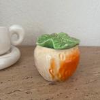 Vintage keramieken appel confituur-/suikerpot, Antiek en Kunst, Antiek | Keramiek en Aardewerk, Ophalen of Verzenden