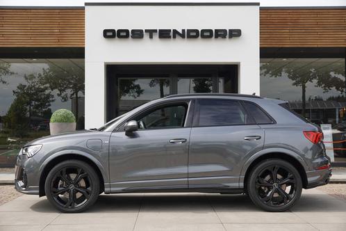 Audi Q3 45TFSIe/245pk S-Line|2022|20"Blackstyle|Navigatie|Ma, Auto's, Audi, Bedrijf, Te koop, Q3, 360° camera, ABS, Achteruitrijcamera