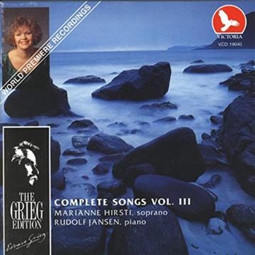 Grieg Edvard / complete songs vol.3 / beschikbaar voor biedingen