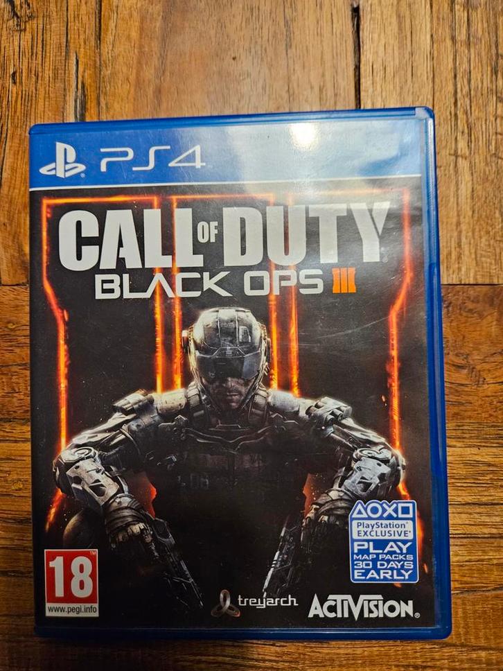 Call of Duty: Black Ops III - PS4, Spelcomputers en Games, Spelcomputers | Sony PlayStation 4, Zo goed als nieuw, Original, Zonder controller