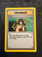 Pokemon Erika - 16/132 - Gym Heroes, Ophalen of Verzenden, Nieuw, Losse kaart, Foil
