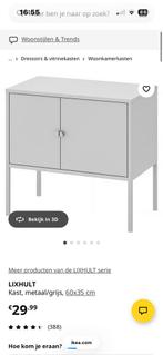 Ikea ijzere kastjes NIEUW in doos, Ophalen, Zo goed als nieuw