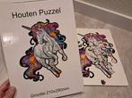 Houten puzzel unicorn, Verzamelen, Efteling, Ophalen, Zo goed als nieuw, Overige typen