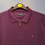 Stefano Ricci luxe polo – paars met print maat L art 48699, Maat 52/54 (L), ., Paars, Stefano Ricci