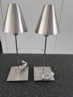 Vintage Massive design tafellampen, Huis en Inrichting, Ophalen, Gebruikt, Metaal, 50 tot 75 cm