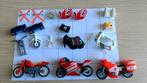 Playmobil auto, fiets, boot onderdelen (4 foto's), Ophalen of Verzenden, Gebruikt, Los playmobil