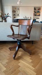 Antieke bureaustoel Angus London eikenhout, Antiek en Kunst, Antiek | Meubels | Stoelen en Banken, Ophalen