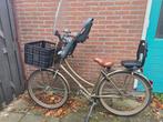 Zeer mooie nette 28 inch moederfiets met 2 zitjes en mandje, Fietsen en Brommers, Fietsen | Dames | Moederfietsen, 2 zitjes, 47 tot 50 cm
