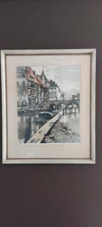 Lithografie Ferdinand. Jean Lingini. Mechelen aan de Dijle, Antiek en Kunst, Ophalen