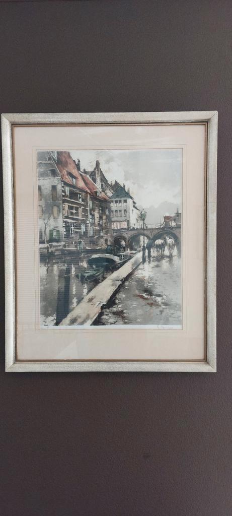 Ferdinand. Jean Lingini. Mechelen aan de Dijle, Antiek en Kunst, Kunst | Etsen en Gravures, Ophalen