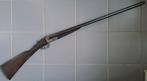 Antiek Brits hammerless hagel geweer kal 12 zwartkruit, Antiek en Kunst, Ophalen of Verzenden