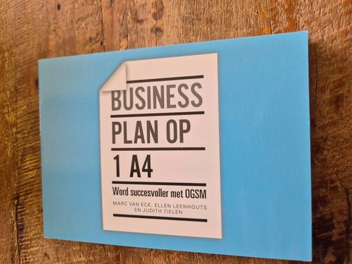 Judith Tielen - Businessplan op 1 A4, Boeken, Wetenschap, Zo goed als nieuw, Sociale wetenschap, Ophalen of Verzenden