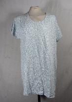 Blauw t-shirt. witte bloemen. mt l. merk prénatal, Blauw, ., Maat 42/44 (L), Ophalen of Verzenden