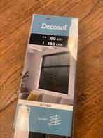 Decosol 60x130 mat zwart jaloezie, Ophalen of Verzenden, Nieuw, Zwart