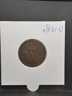 1 cent 1821 U Koning Willem I, Postzegels en Munten, Ophalen of Verzenden, Koning Willem I, 1 cent, Losse munt