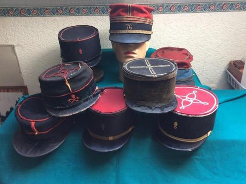 FRANSE KEPIES, Verzamelen, Militaria | Algemeen, Landmacht, Helm of Baret, Overige gebieden, Verzenden