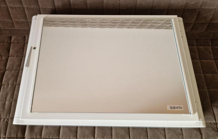 Brabantia medicijnkastje + spiegel - metaal. Vintage., Huis en Inrichting, Keuken | Keukenelementen, Gebruikt, Minder dan 100 cm