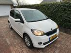 Skoda Citigo 1.0 60pk Greentech edition 5D 2015 Wit, Auto's, Voorwielaandrijving, Euro 5, Stof, Zwart