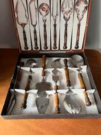 Vintage bestek set. Keukenset. Tsjechisch bestek 6-delig, Ophalen of Verzenden, Zo goed als nieuw
