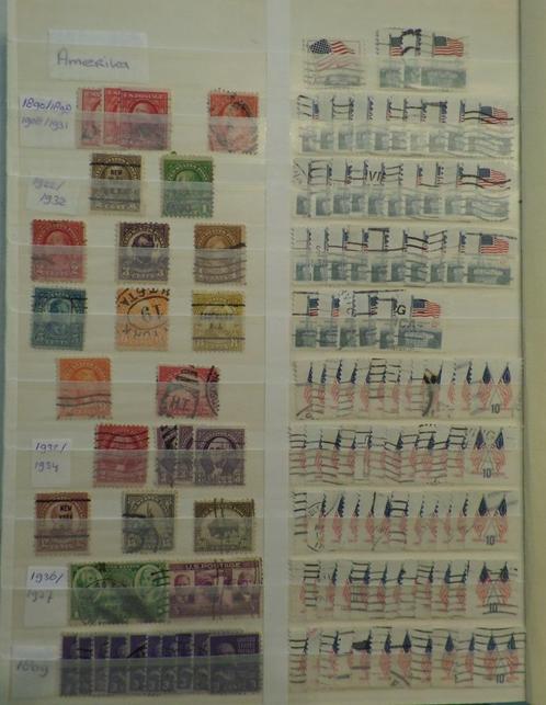 Partij Amerika postzegels Gestempeld, Postzegels en Munten, Postzegels | Amerika, Gestempeld, Noord-Amerika, Ophalen of Verzenden