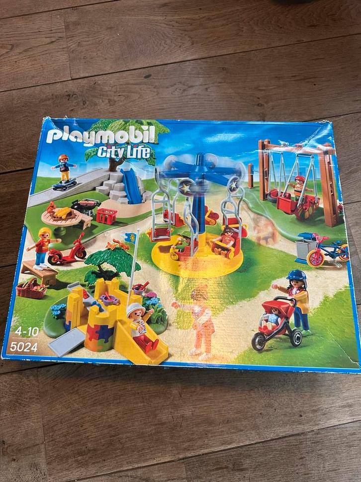 Playmobil City Life Speeltuin - Complete Set, Kinderen en Baby's, Speelgoed | Playmobil, Zo goed als nieuw, Complete set, Ophalen of Verzenden