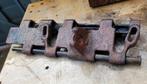 Duitse ostketten panzer track nr2 te koop, Ophalen of Verzenden, Landmacht, Duitsland, Hulzen of Bodemvondsten