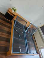 Auping Auronde Bed 180x200 - Tweepersoonsbed, Gebruikt, Bruin, Tweepersoons, Ophalen of Verzenden