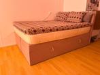 Boxspring bed 140x200, Huis en Inrichting, Slaapkamer | Boxsprings, Ophalen, Gebruikt, Overige kleuren, Tweepersoons