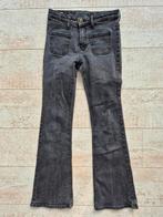 JM Spijkerbroek Flared leg maat 164 donkergrijs/ zwart, Ophalen of Verzenden, Zo goed als nieuw, Meisje, Broek