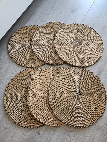 IKEA placemats 6x rond  beschikbaar voor biedingen
