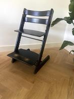trip trap kinderstoel stokke, Huis en Inrichting, Stoelen, Ophalen, Gebruikt, Zwart, Eén