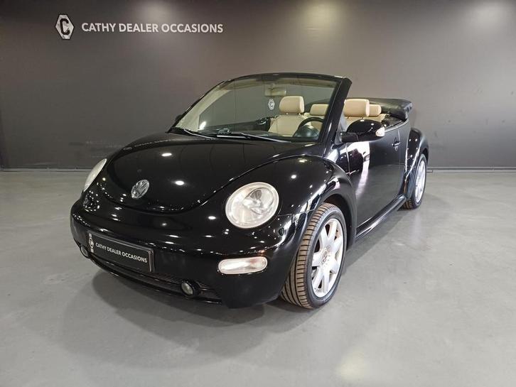 Volkswagen New Beetle Cabriolet 1.6 Highline Cabrio Beige Le, Auto's, Volkswagen, Bedrijf, Te koop, Beetle (Kever), ABS, Airbags