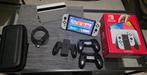 Nintendo Switch OLED + Accessoires!, Spelcomputers en Games, Games | Nintendo Switch, Ophalen, Overige genres, Zo goed als nieuw