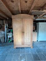 Mooie antieke grenen kast, Huis en Inrichting, Ophalen, Brocante vintage, 100 tot 150 cm, 200 cm of meer