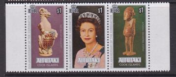 TSS Kavel 940005 Aitatuki pf minr 295-297 royal strip    beschikbaar voor biedingen