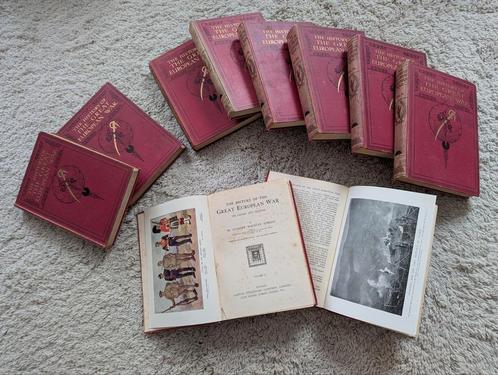 The History of the Great European War - 10 Delige Set, Boeken, Geschiedenis | Wereld, Gelezen, Europa, 20e eeuw of later, Ophalen of Verzenden