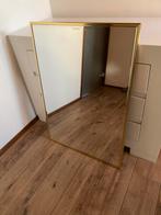 Facet geslepen spiegel 70 X 100, Ophalen of Verzenden, Zo goed als nieuw, Minder dan 100 cm, Rechthoekig