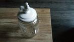Snoeppot met deksel kip, Huis en Inrichting, Keuken | Potten en Pannen, Ophalen, Glas, Pot, Bus of Blik