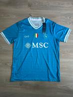SC Napoli thuisshirt 2025-2026, maat L, Emporio Armani, Maat 52/54 (L), Blauw, Nieuw