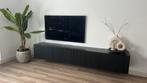 Ikea besta tv meubel zwart/bruin, Ophalen, Zo goed als nieuw
