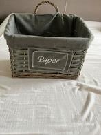 Rieten mand, Huis en Inrichting, Woonaccessoires | Schalen en Manden, Ophalen of Verzenden, Zo goed als nieuw, Mand