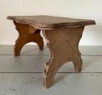 Vintage Frans houten krukje, Ophalen of Verzenden, Gebruikt, Hout