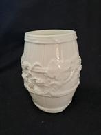 Antique Beer mug - Shaped like a wooden coopered barrel 15, Ophalen of Verzenden