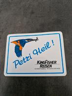 3573 Kingfisher Reisen Sticker, Ophalen of Verzenden, Gebruikt